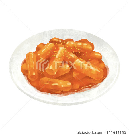 炒年糕 炒年糕 韓國料理 炒年糕 炒年糕 韓國料理 111955160