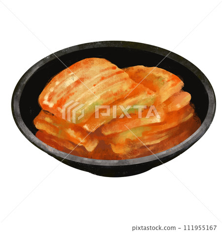 Kimchi Korean food 111955167