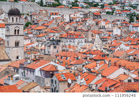 Townscape of Dubrovnik from the City Walls Townscape of Dubrovnik from the City Walls 111956248