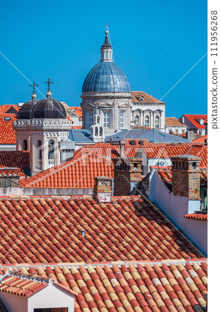 Townscape of Dubrovnik from the City Walls Townscape of Dubrovnik from the City Walls 111956268