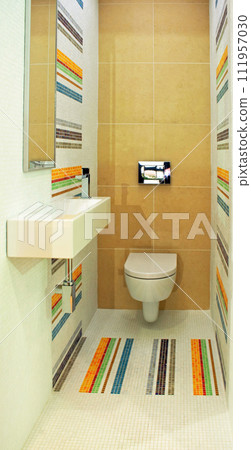 Colorful toilet Colorful toilet 111957030