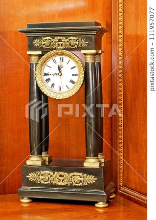 Old roman clock 111957077