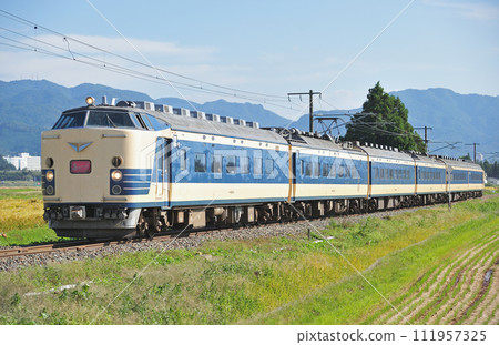 磐越西線 會津若松~廣田 JR東日本 583系 N1+N2編組(仙台) 會津 磐越西線 會津若松~廣田 JR東日本 583系 N1+N2編組(仙台) 會津 111957325