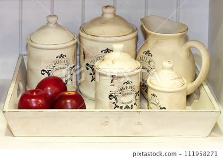 Old kitchenware 111958271