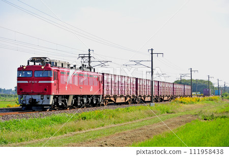 高崎線 行田熊谷 JR東日本 EF81-93(田端) 安中貨運 高崎線 行田熊谷 JR東日本 EF81-93(田端) 安中貨運 111958438