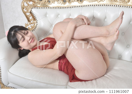 model in red lingerie model in red lingerie 111961007