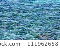 清澈的海水中泛起漣漪 111962658
