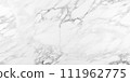 Elegant White Marble Textured Background for Modern Architecture and Stylish Interior Decor 111962775