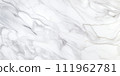 Elegant White Marble Textured Background for Modern Architecture and Stylish Interior Decor 111962781