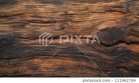 Captivating old wood texture background with rustic charm and natural grain pattern 111962784