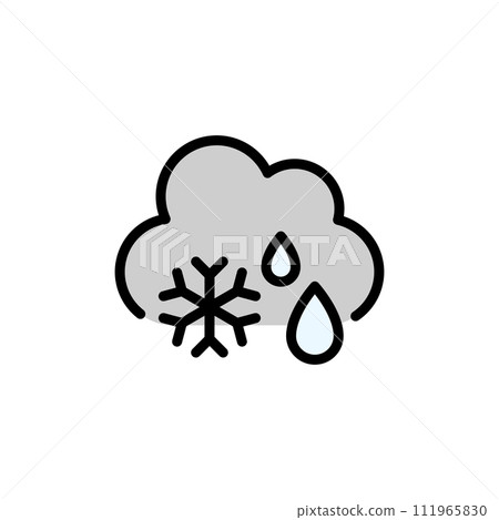 editable weather icons 111965830