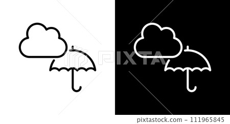 editable weather icons editable weather icons 111965845