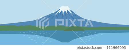 Vector illustration of Mt.Fuji 111966993