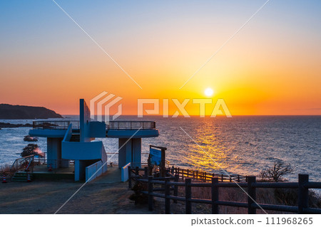 Evening view of Onodate Park Evening view of Onodate Park 111968265