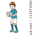 踢橄欖球的男孩 111971040