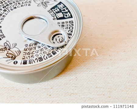 Canned food close up Canned food close up 111971148