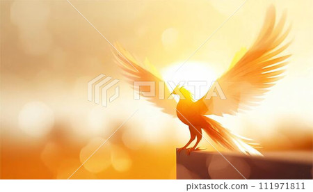火鳥鳳凰奇幻影像素材 火鳥鳳凰奇幻影像素材 111971811