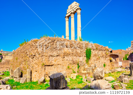 Roman Forum. Ancient, beautiful, incredible Rome. 111972139