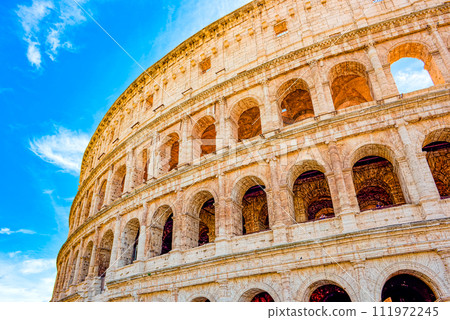 Coliseum. Ancient, beautiful, incredible Rome Coliseum. Ancient, beautiful, incredible Rome 111972245
