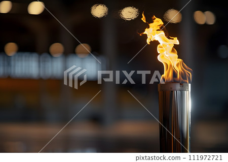 奧運、火炬、火炬、火、火焰、遊戲、運動、國際賽事、火炬接力、 111972721