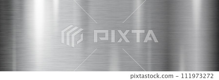 Silver metal texture background illustration 111973272