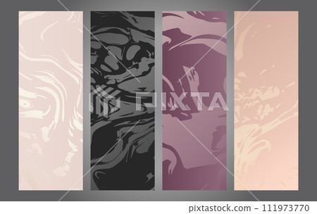 A set of luxury designs. A collection of premium templates for the design of postcards, invitations, packaging, greetings and creative ideas 111973770