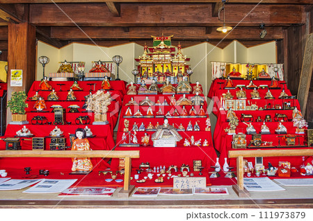 Fuchu Kyodonomori Museum, Tokyo, Saijiki Exhibition (held at the same time as the Plum Festival) Hina dolls from the former Shimada family residence Fuchu Kyodonomori Museum, Tokyo, Saijiki Exhibition (held at the same time as the Plum Festival) Hina dolls from the former Shimada family residence 111973879