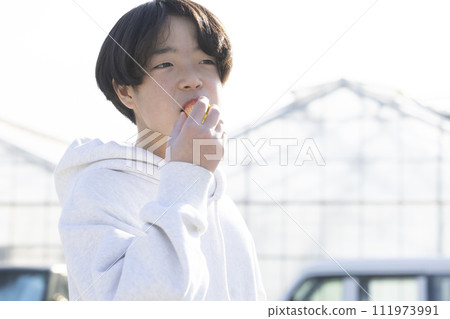 吃草莓的孩子 111973991