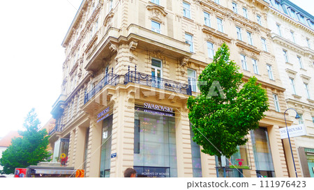 Swarovski on Kärntnerstrasse in Vienna 111976423