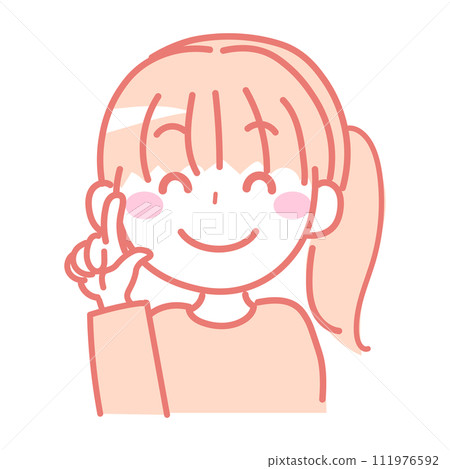 圖3-2 一位女士進行指導與介紹 圖3-2 一位女士進行指導與介紹 111976592