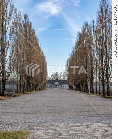 Dachau Concentration Camp Buildings in Germany 111977030