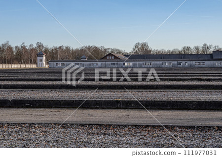 Dachau Concentration Camp Buildings in Germany 111977031