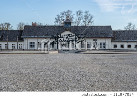 Dachau Concentration Camp Buildings in Germany 111977034