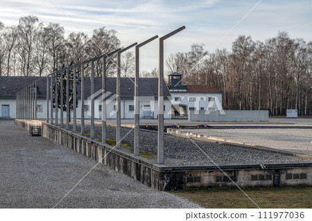 Dachau Concentration Camp Buildings in Germany 111977036