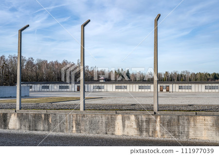 Dachau Concentration Camp Buildings in Germany 111977039