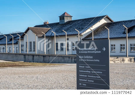 Dachau Concentration Camp Buildings in Germany 111977042