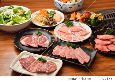 Yakiniku full course assembly 111977133