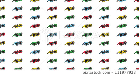 heart sunglasses seamless pattern vector fancy eyeglasses eyewear colorful doodle cartoon tile background  gift wrapping paper repeat wallpaper illustration scarf isolated design 111977928