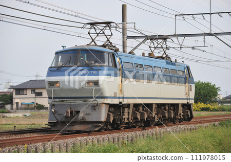 高崎線 行田熊谷 JR 貨運 EF66-116(吹田) 高崎線 行田熊谷 JR 貨運 EF66-116(吹田) 111978015