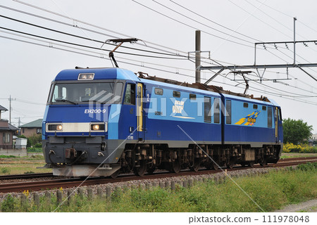 Takasaki Line Gyoda-Kumagaya JR Freight EH200-9 (Takasaki) 111978048