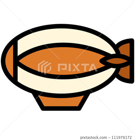 彩色車輛圖示圖飛艇 111978172