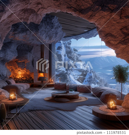 A home in a cave A home in a cave 111978531
