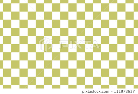 黃綠色格子圖案向量背景插畫素材 黃綠色格子圖案向量背景插畫素材 111978637