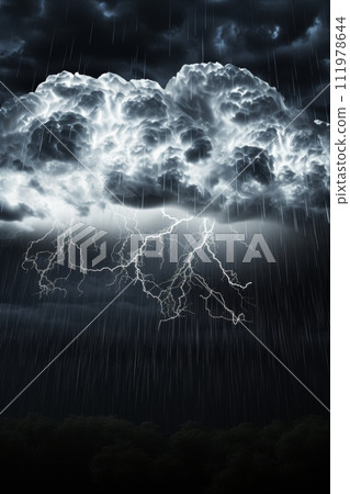 clouds thunderstorm design, Natural light, black background clouds thunderstorm design, Natural light, black background 111978644