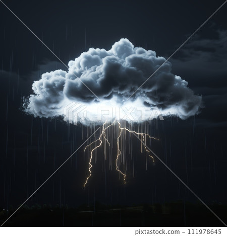 clouds thunderstorm design, Natural light, black background clouds thunderstorm design, Natural light, black background 111978645