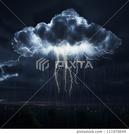 clouds thunderstorm design, Natural light, black background clouds thunderstorm design, Natural light, black background 111978649