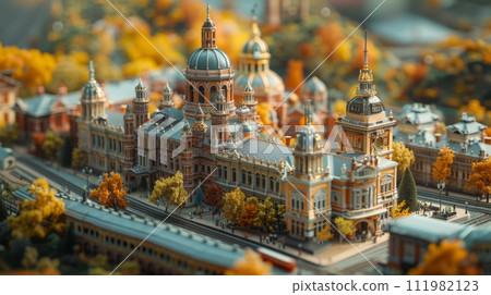 Miniature railway station 111982123