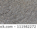 Crushed granite stones wall - close up 111982272