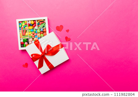 Valentine day composition Valentine day composition 111982804