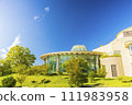Luxury resort hotel garden 111983958